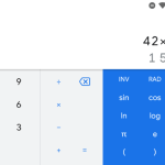 Google Calculatrice change à son tour d’interface avec Material Theming