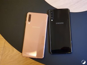 Samsung Galaxy A7 2018 coloris