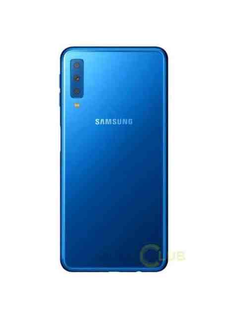 Samsung Galaxy A7 2018 rendu bleu