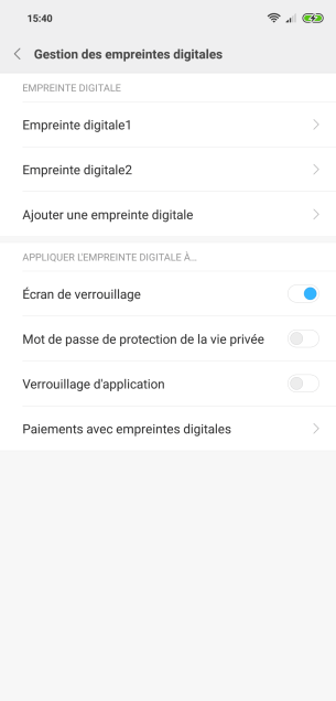 Xiaomi Mi 8 MIUI biometrie (3)