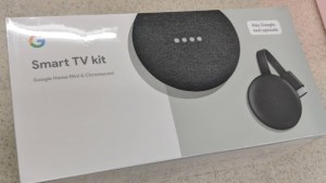 Google Chromecast 3 : un « Smart TV Kit » avec un Google Home Mini se dévoile