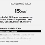 🔥 Bon plan : RED by SFR lance un forfait illimité 60 Go à 15 euros par mois