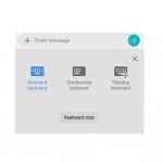 Android 9 Pie : Samsung intégrerait un clavier flottant sur sa nouvelle interface