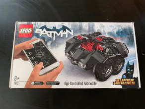 Test Lego DC COMICS Super Heroes Batmobile radiocommandée boite