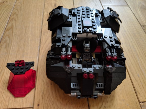 Test Lego DC COMICS Super Heroes Batmobile radiocommandée montée sans cockpit