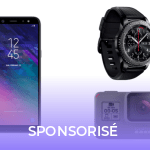 Samsung Galaxy A6 à 169 euros, Samsung Gear S3 à 199 euros et GoPro Hero5 Black à 219 euros sur Rakuten