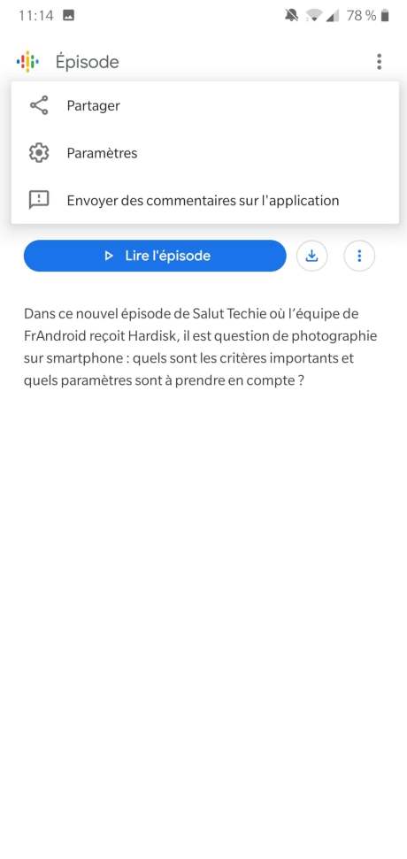Comment partager un podcast sur Podcasts Google