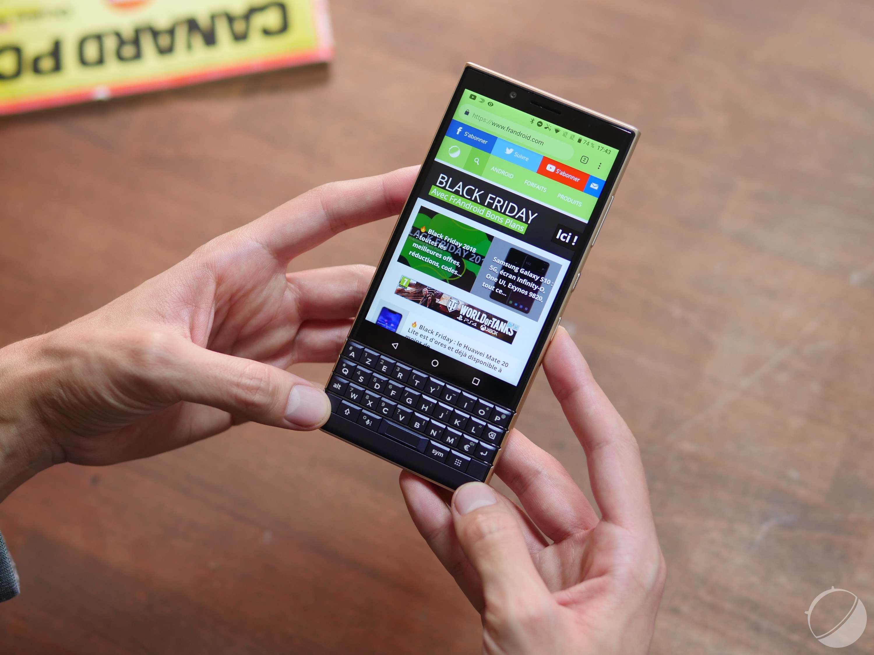 Аккумулятор для blackberry key2