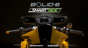 Bolid-E : une moto électrique truffée de technologies Samsung