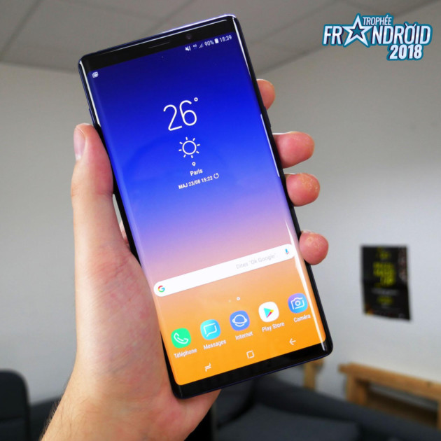 Concours Galaxy Note 9