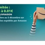 🔥 Derniers jours : la livraison rapide est à 0,01 euros sur Amazon pour tous les clients jusqu’au 5 décembre 🔥 Derniers jours : la livraison rapide est à 0,01 euros sur Amazon pour tous les clients jusqu’au 5 décembre