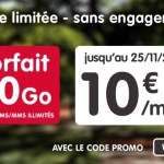 🔥 Bon Plan : forfait mobile 4G NRJ Mobile 50 Go à 10 euros par mois à vie