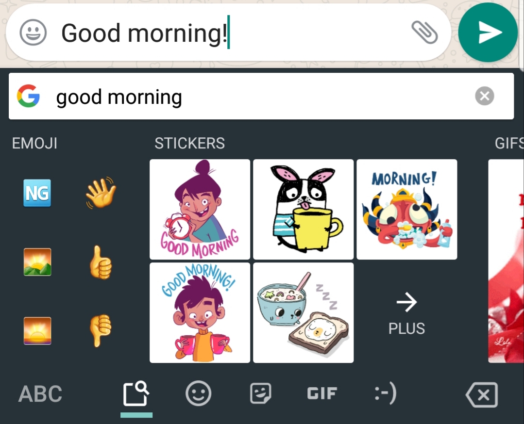 Gboard GIF 2