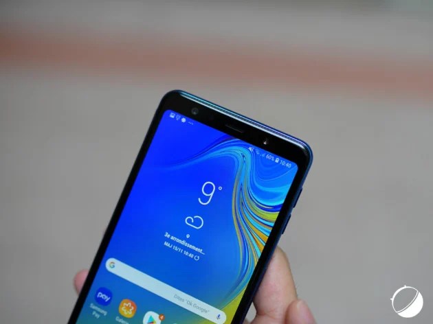 Samsung Galaxy A7 (2018) haut