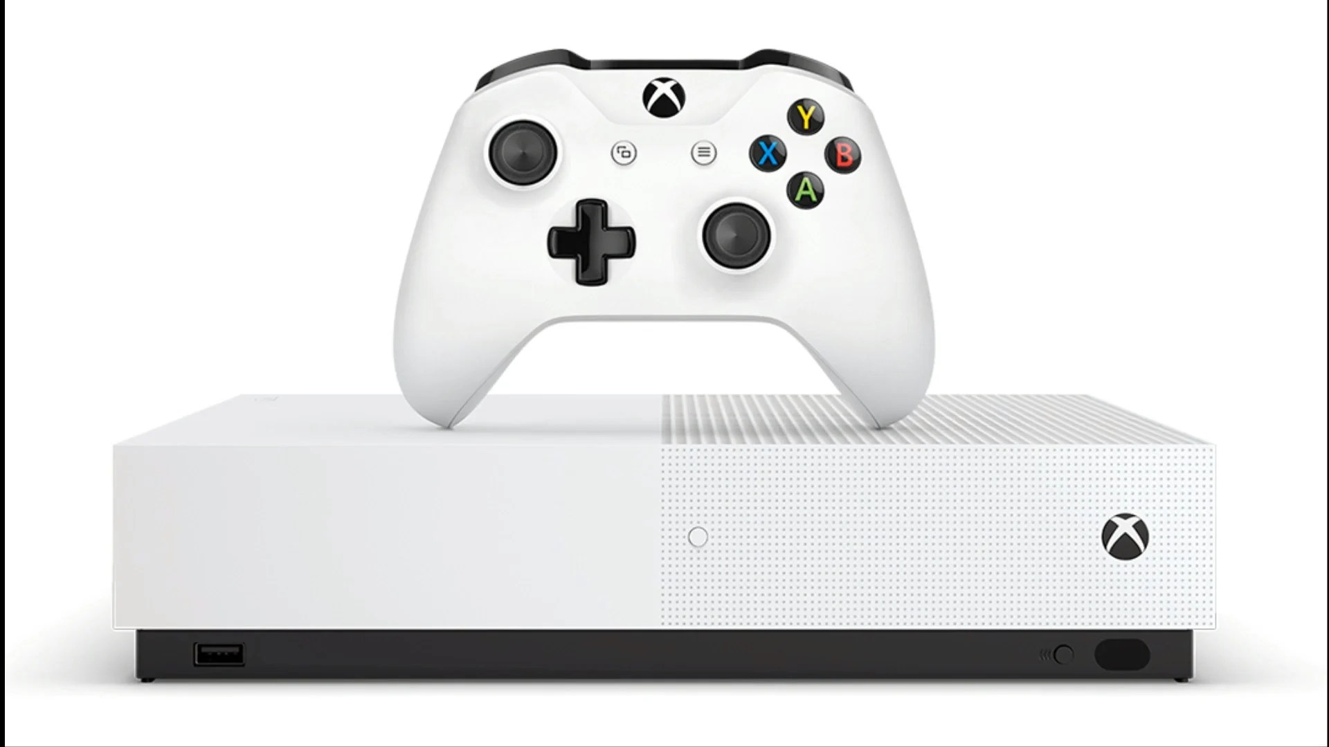 Xbox One S sans lecteur blu ray