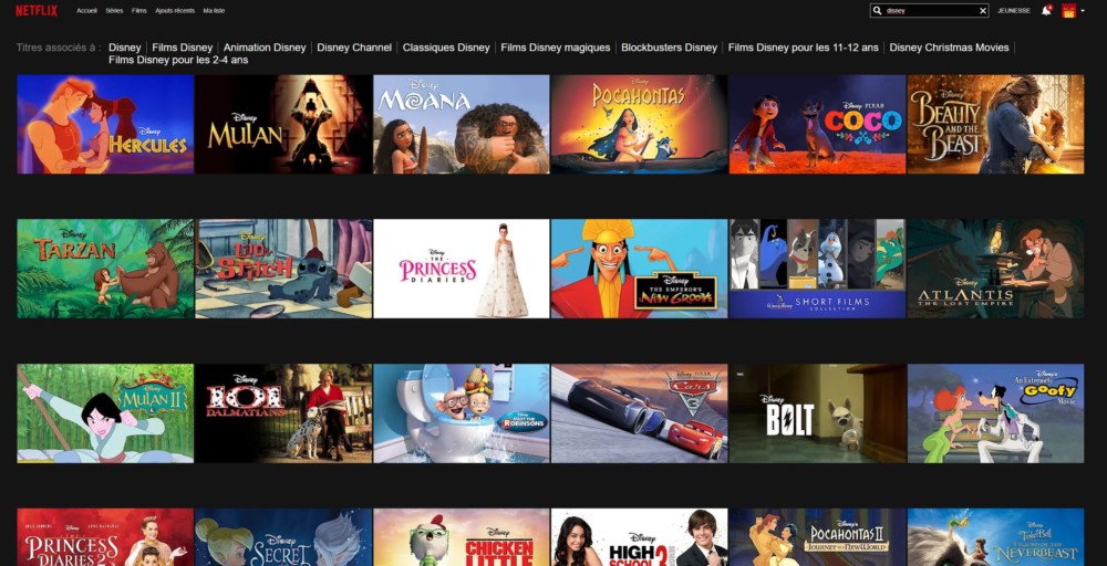 netflix disney