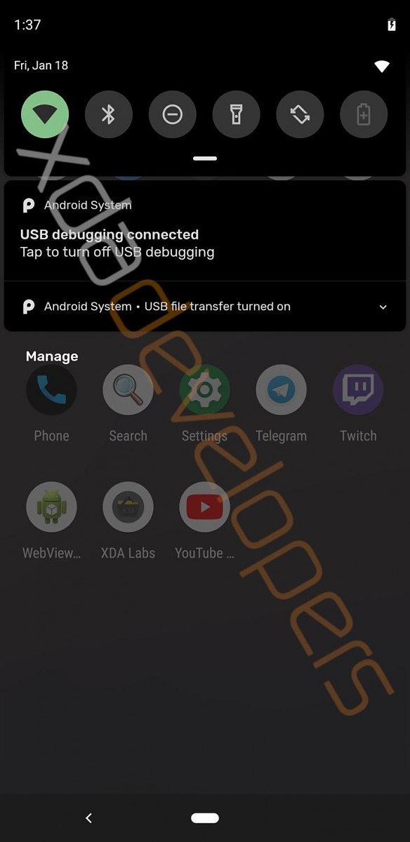 Android Q XDA