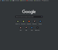 Google Chrome thème sombre
