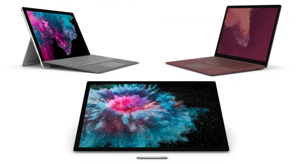 Nouvelle génération Microsoft Surface