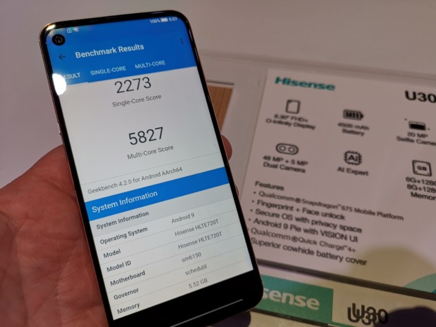 Snapdragon 675 benchmark