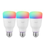 🔥 Bon plan : 3 ampoules connectées Yeelight RGB (E27) pour 56 euros sur Rakuten