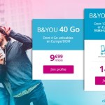 🔥 Dernier jour : forfait mobile B&You 50 Go (avec Internet illimité le week-end) à 14,99 euros par mois 🔥 Dernier jour : forfait mobile B&You 50 Go (avec Internet illimité le week-end) à 14,99 euros par mois