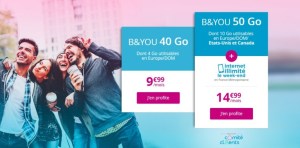 🔥 Dernier jour : forfait mobile B&You 50 Go (avec Internet illimité le week-end) à 14,99 euros par mois