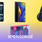 Casque Sony 1000XM3 à 254,99 €, Xiaomi Mi Mix 3 à 423,99 € et Nintendo Switch à 264,99 € sur Rakuten