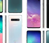 Samsung Galaxy S10 E S10 S10 Plus rendus