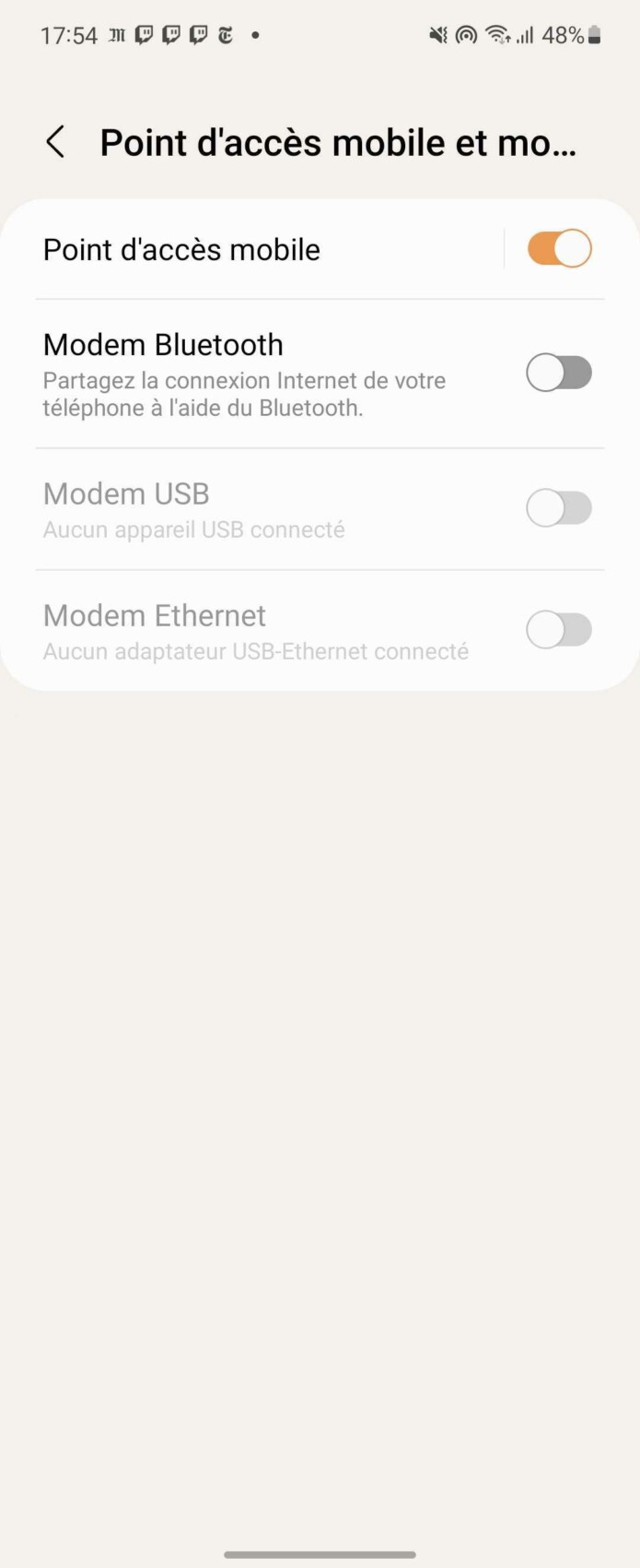 Comment partager la connexion de son smartphone Android avec un PC ou un autre appareil ?
