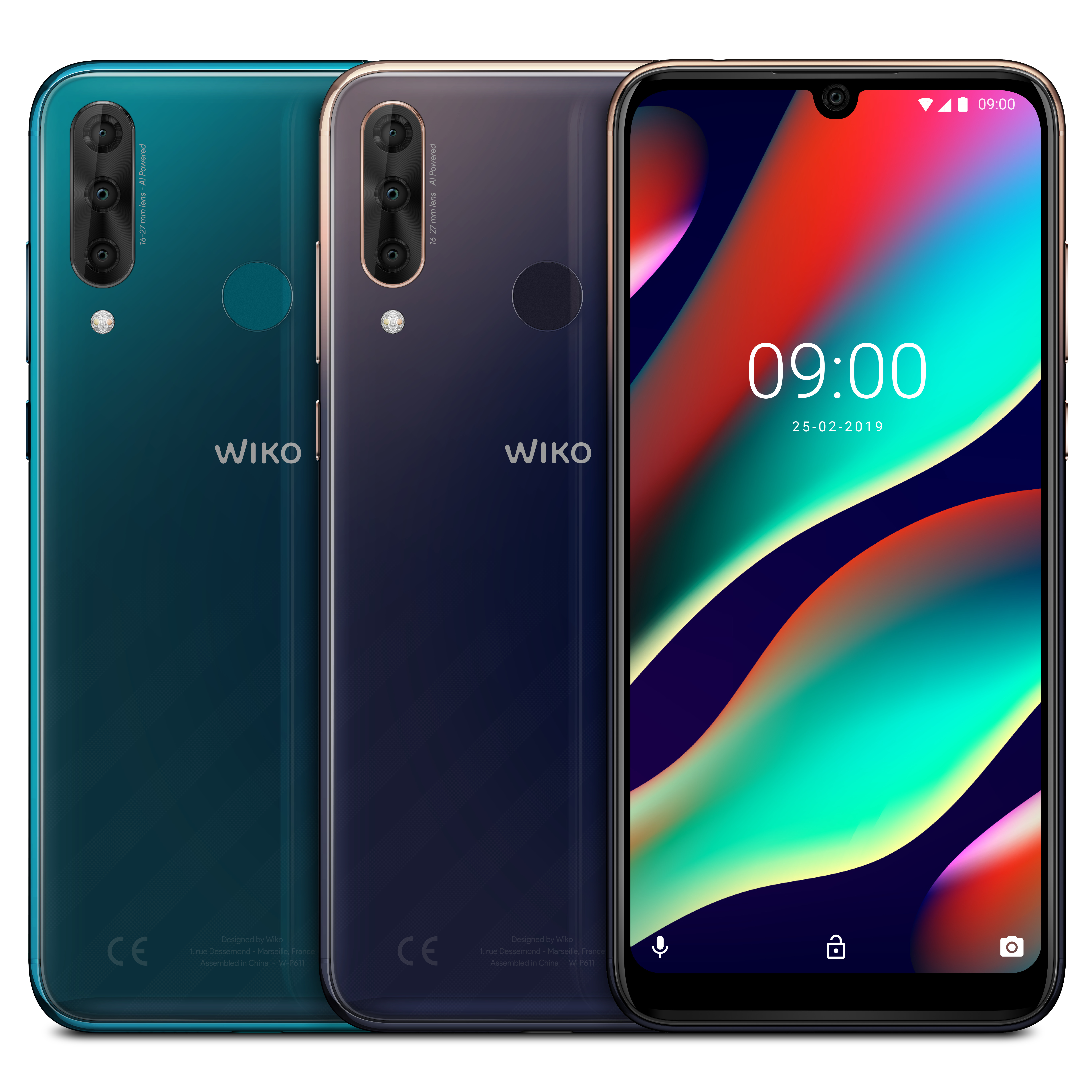 Wiko_MWC2019_View-3-Pro_All-Colors-01_HD