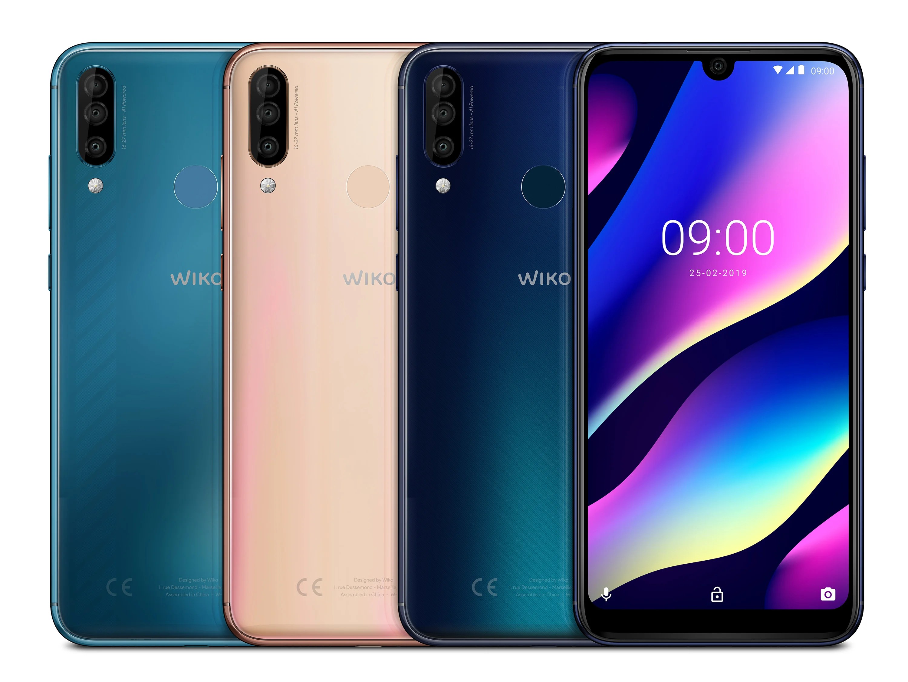 Wiko_MWC2019_View-3_All-Colors-01_HD