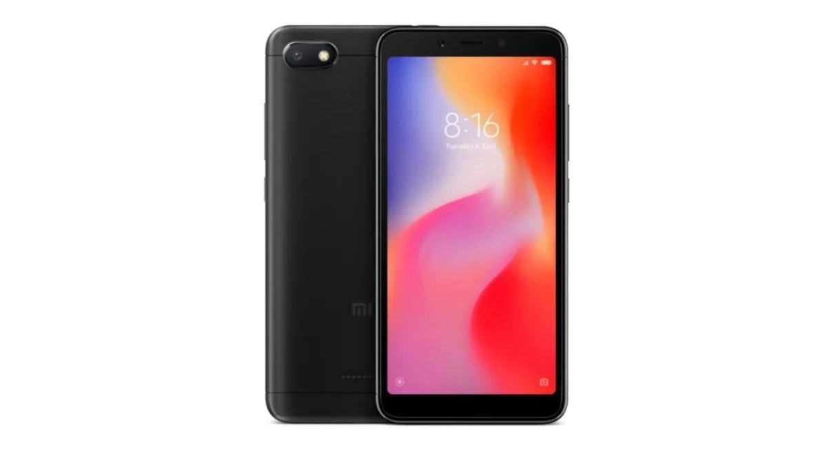 Xiaomi Redmi 6A noir cdiscount