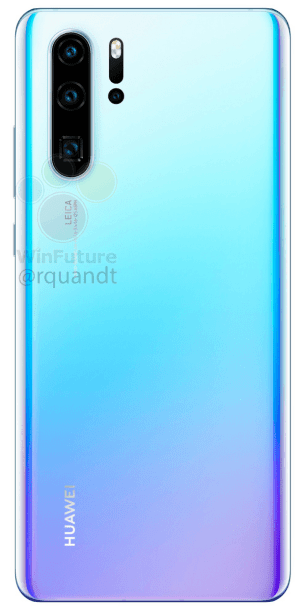 Huawei P30 Pro bleu clair