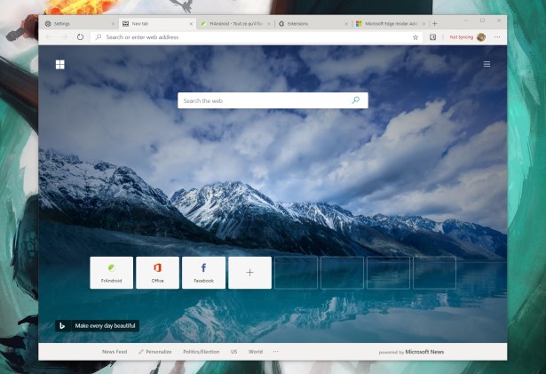 Microsoft Edge Insider 75 Chromium FrAndroid (12)