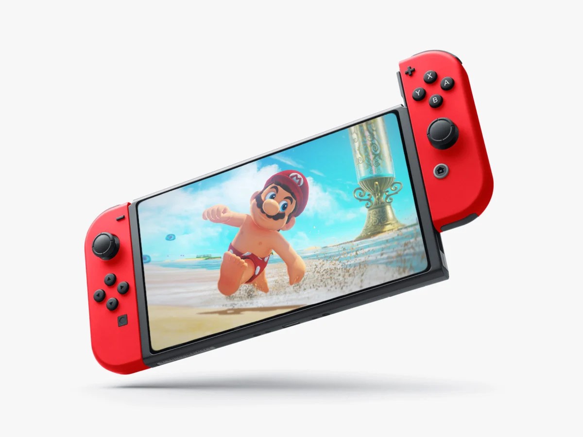 Nintendo Switch borderless concept