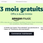 🔥 Bon plan : Amazon Music Unlimited gratuit pendant 3 mois sans engagement