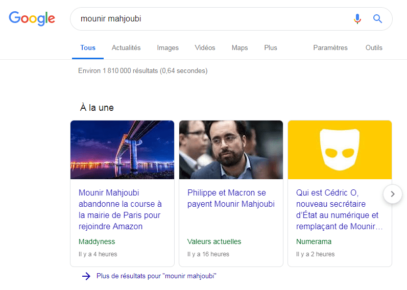 Google News poisson avril problème