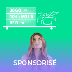 RED by SFR : un mois offert avec le forfait mobile 30 Go à 10 euros par mois RED by SFR : un mois offert avec le forfait mobile 30 Go à 10 euros par mois