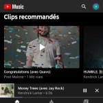 YouTube Music va lire les fichier locaux, avec quelques limitations