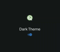 Android 10 Q Dark mode