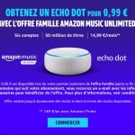 🔥 Bon plan : un Echo Dot à 0,99 euro pour toute souscription à l’offre Famille d’Amazon Music Unlimited 🔥 Bon plan : un Echo Dot à 0,99 euro pour toute souscription à l’offre Famille d’Amazon Music Unlimited