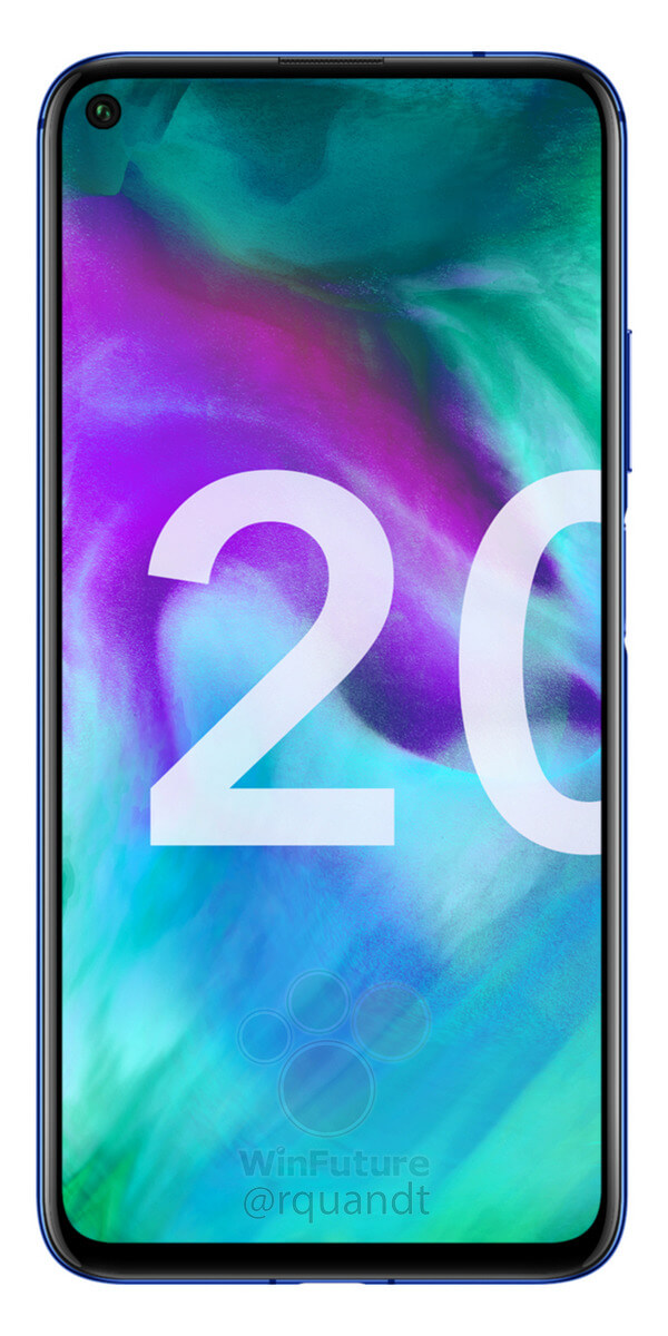 Honor 20 face