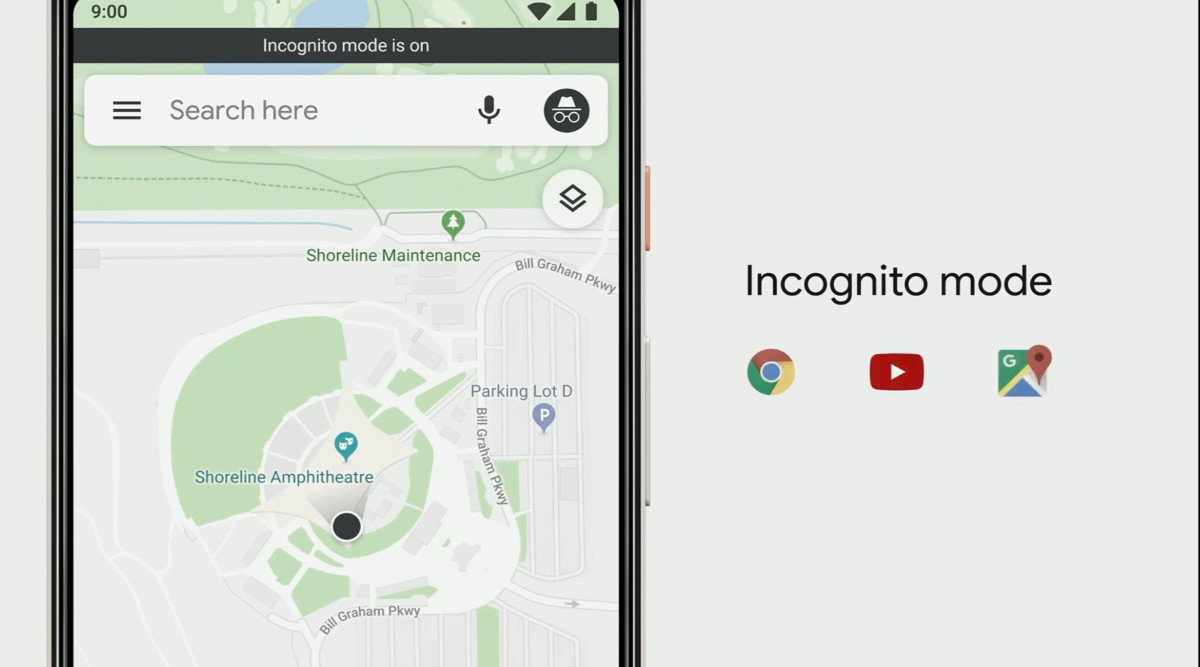 Incognito Mode Google Maps 2