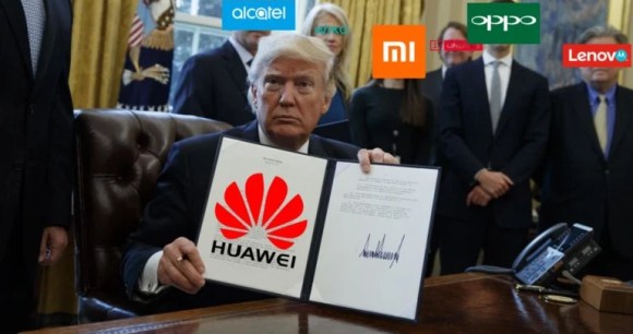 liste noire Huawei