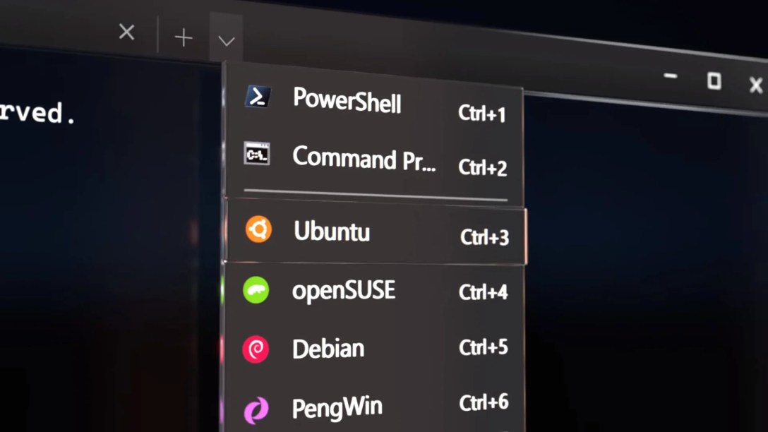 Le nouveau Windows Terminal // Source : capture d'écran