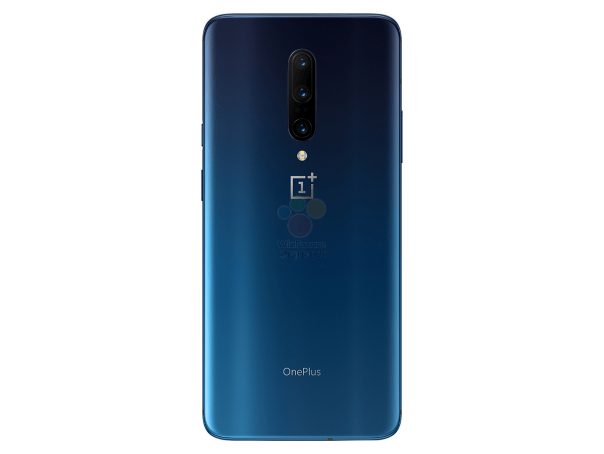 OnePlus 7 Pro bleu dos