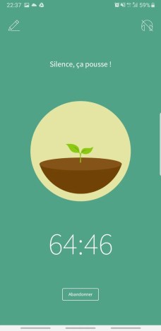 L'application Forest pour rester concentré