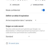 mode confidentiel