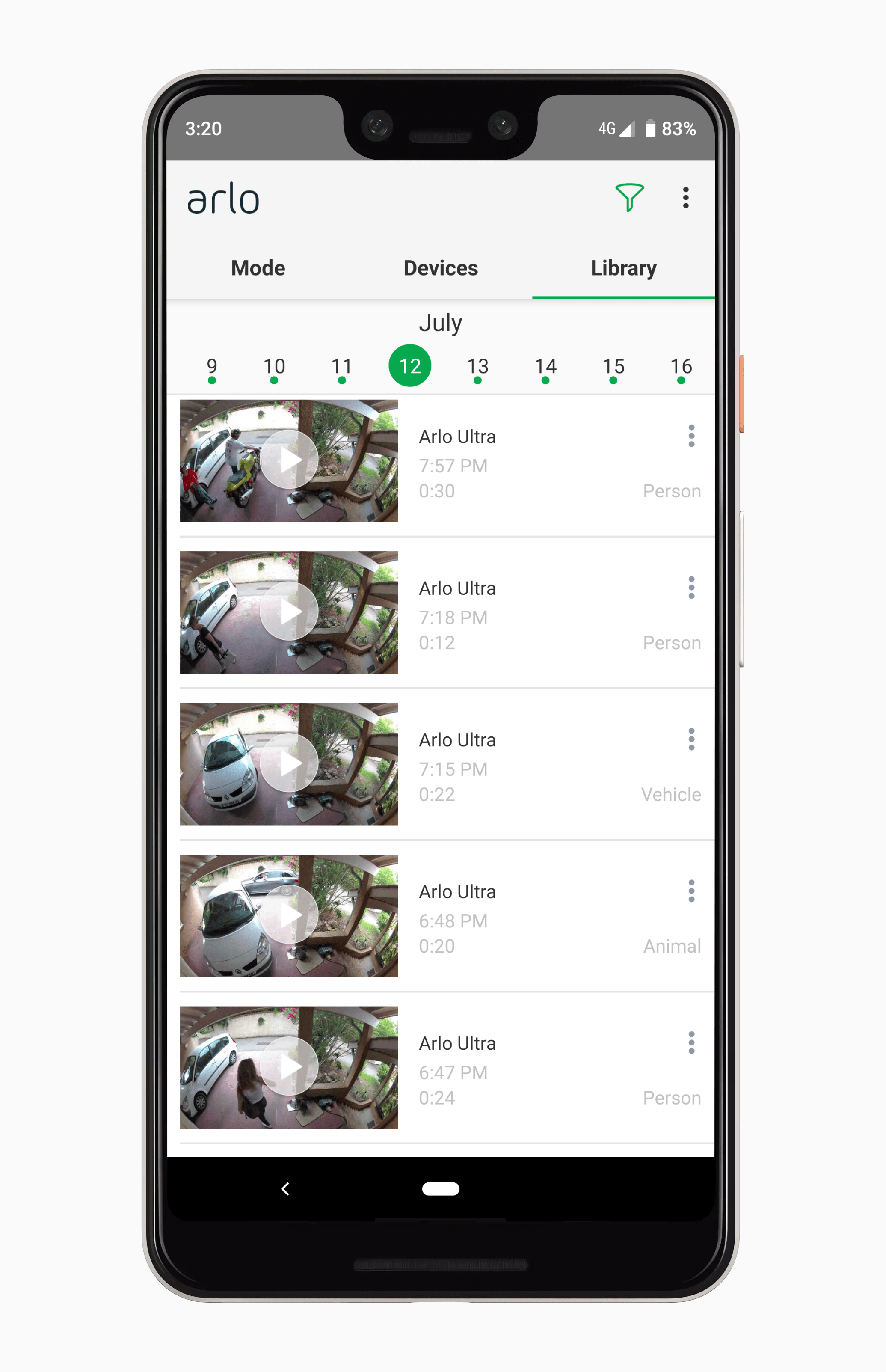 Arlo App 5